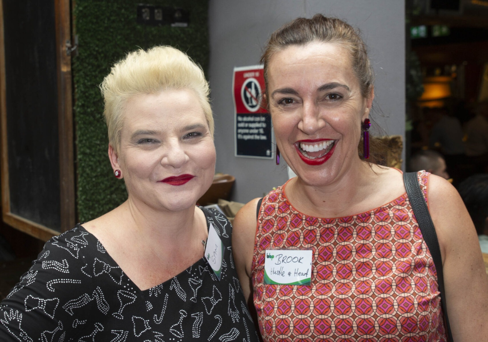 Samantha Leith and Brook of Hustle and Heart