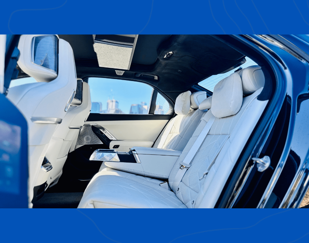 Evoke e car interior