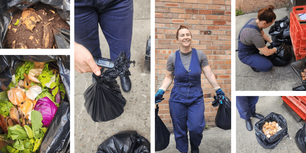 BBP Food Waste Audit in action