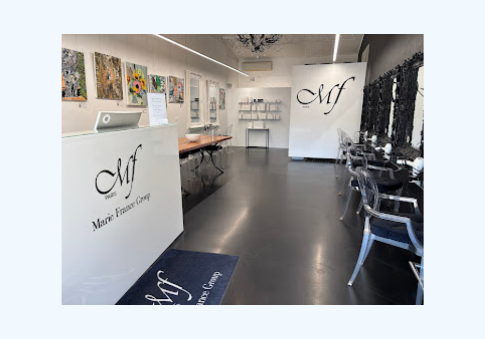 Merie France hair salon interior