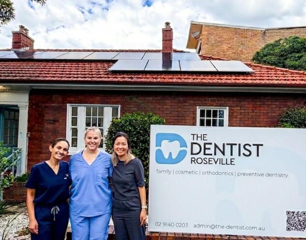 Three dentists from The Dentist Roseville