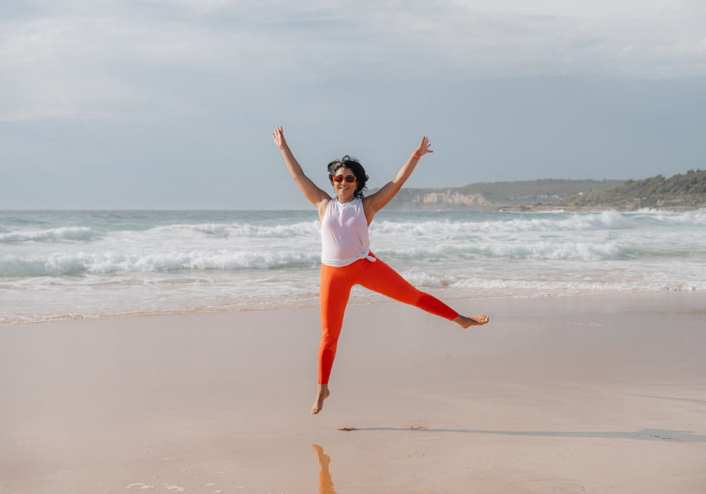 NuTrishtion healthy lifestyle at the beach