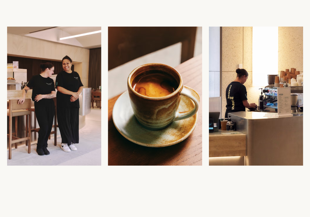 The Fold North Sydney, staff and coffee